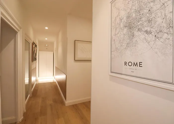 St Peter & Vatican Luxury - Boutique In Centre & Vatican - Ac, Wifi & Metro 5 Min Gasthuis 4*