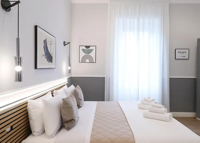St Peter & Vatican Luxury - Boutique In Centre & Vatican - Ac, Wifi & Metro 5 Min Gasthuis 4*